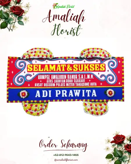 Papan Bunga Ucapan Selamat Tabam
