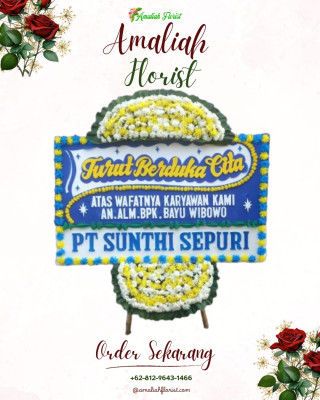 Papan Bunga Duka di Tabam