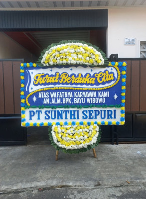 Papan Bunga Duka di Tabam