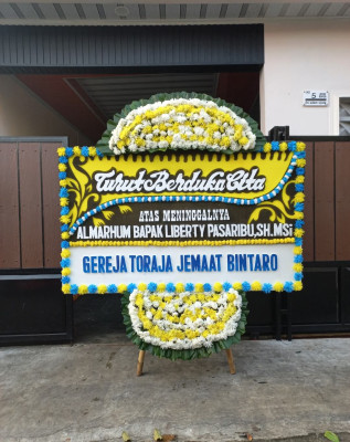 Papan Bunga Duka di Tabam