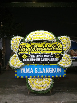 Papan Bunga Duka di Tabam